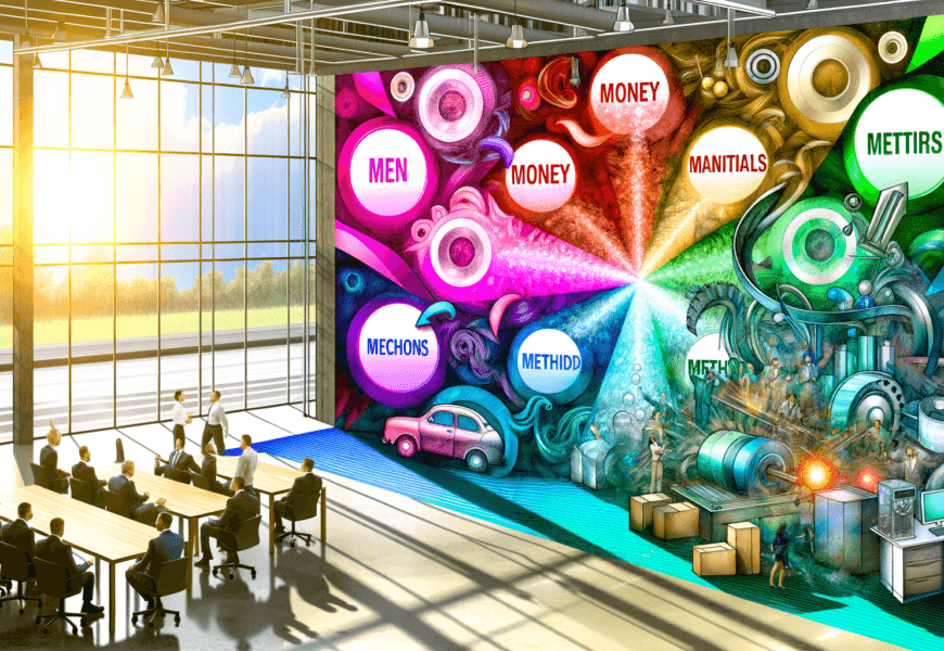 What are the 5 M’s of project management?
